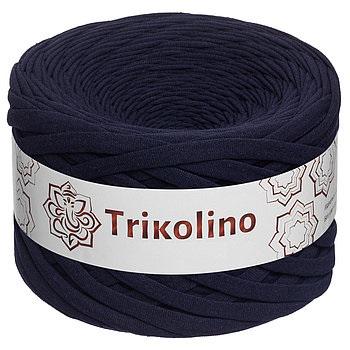 Пряжа трикотажная Trikolino 7-9 мм 100 м Сапфировый синий