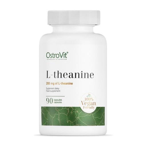 Теанин OstroVit L-Theanine 200 мг 90 капс. (22504-01)