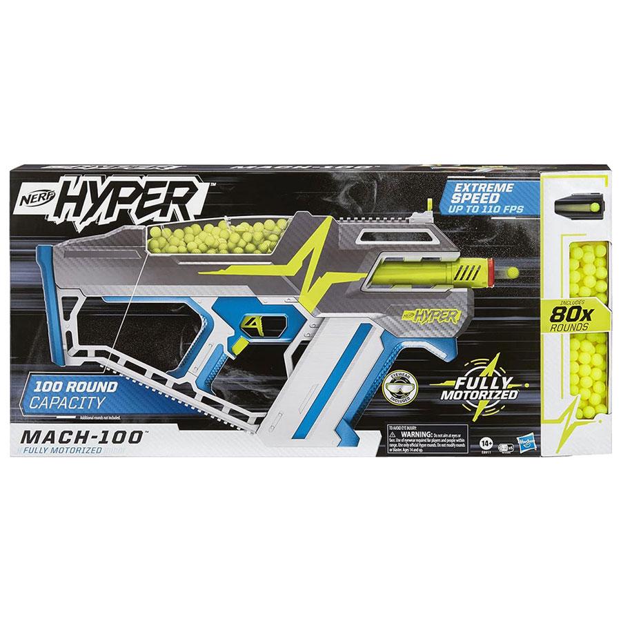Бластер Nerf Hyper Mach-100 (E8911) - фото 2 Бластер Nerf Hyper Mach-100 (E8911) - фото 2