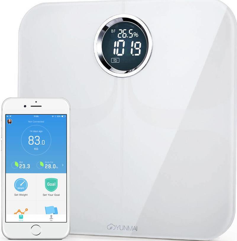 Умные весы Yunmai Premium Smart Scale M1301-WH White (45008) - фото 2