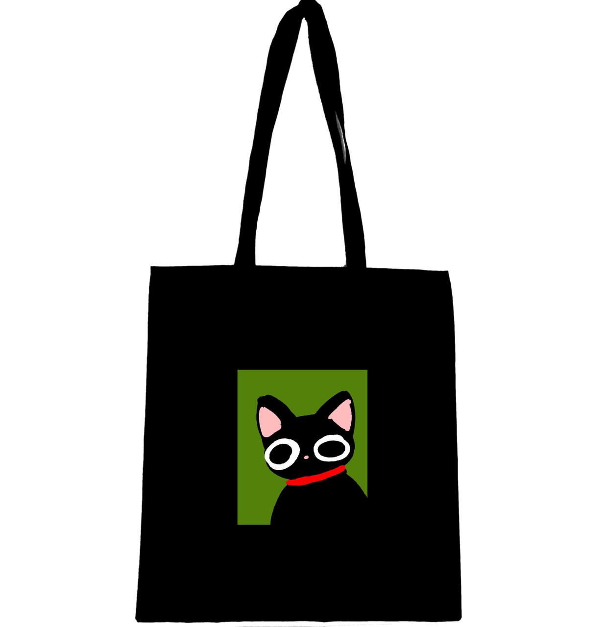 Еко-сумка з малюнком Смішний котик (791)