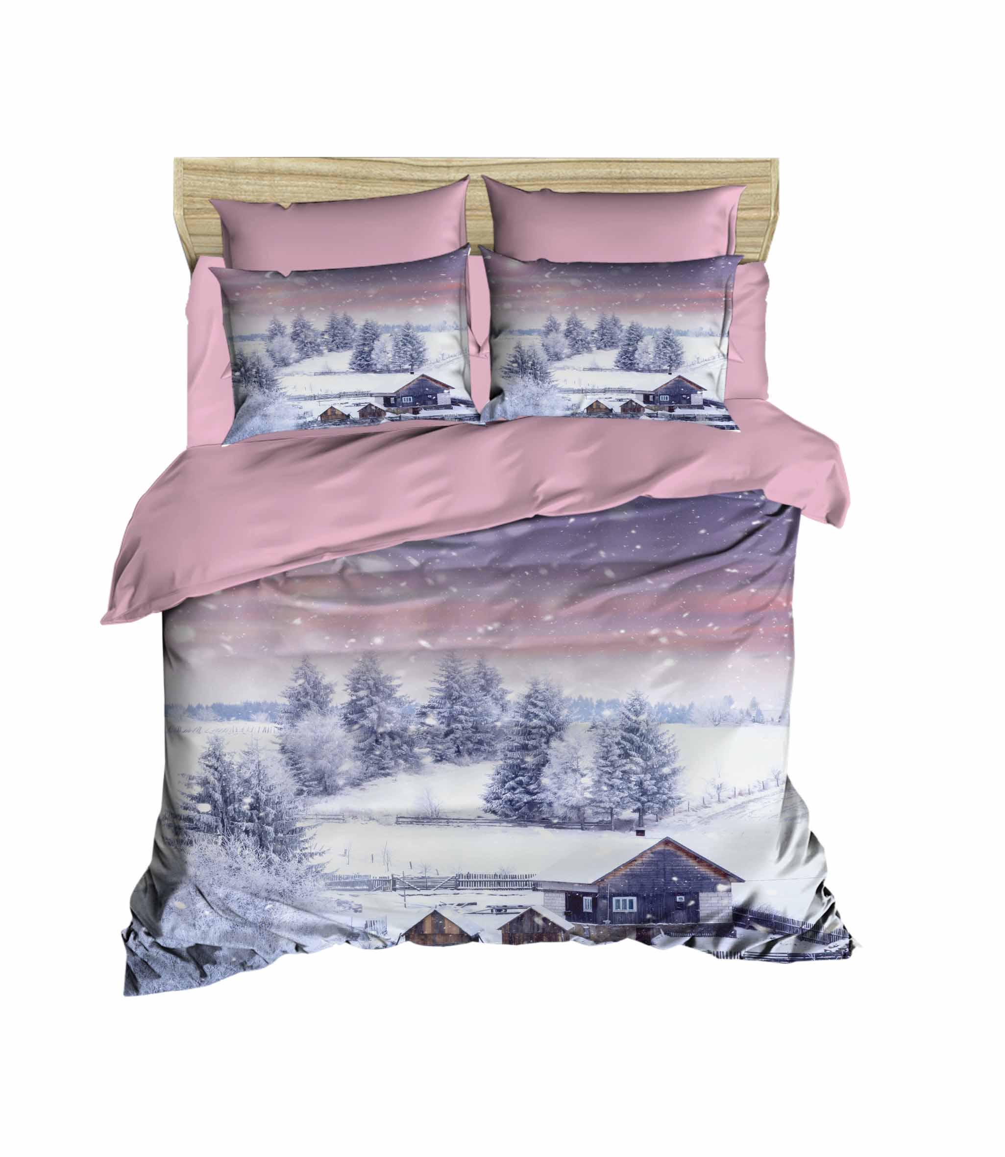 Комплект постільної білизни LIGHTHOUSE ranforce+3D Frosty 200х220 см (2200000600851)