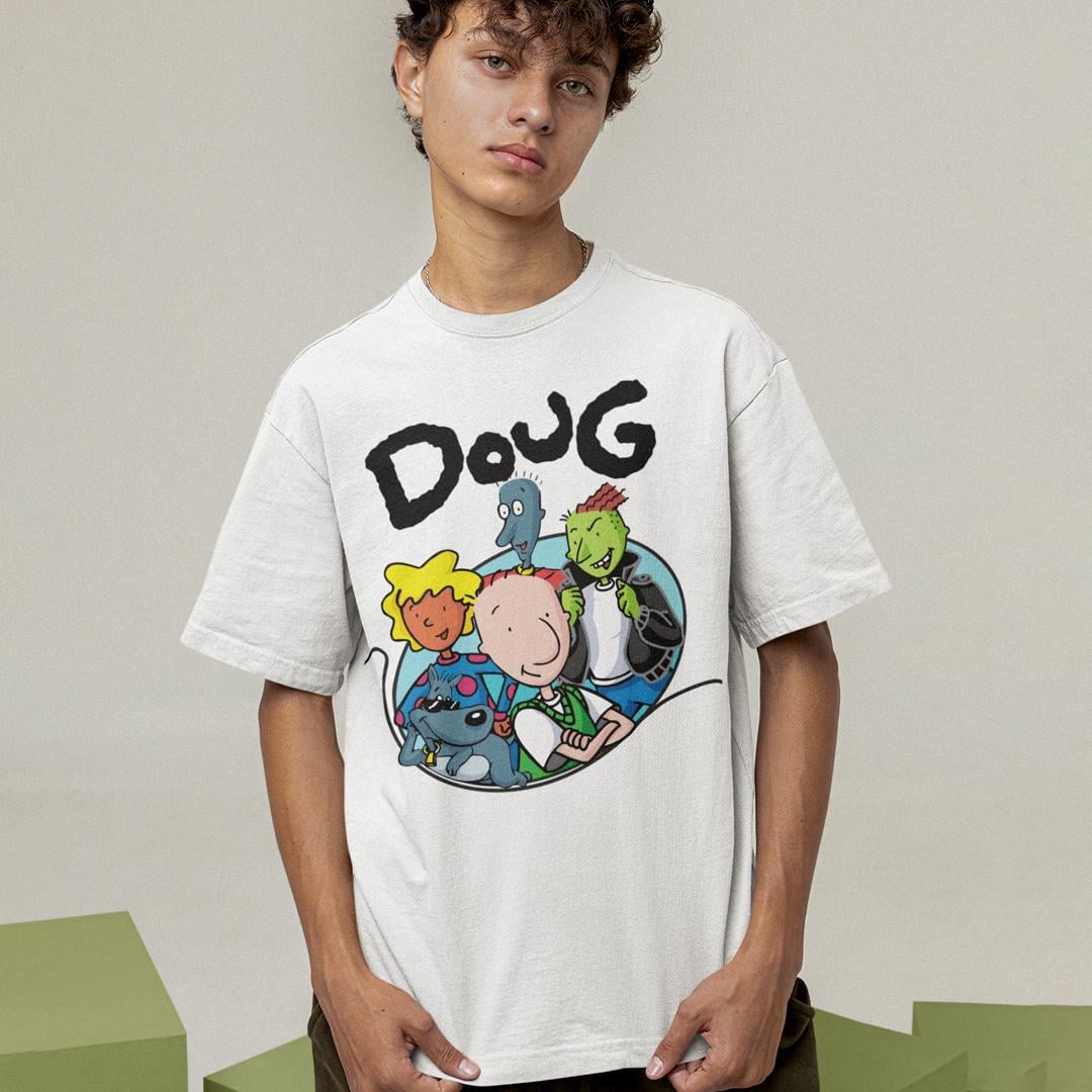 Футболка мужская Doug Characters wht L Белый (00000007632) Футболка мужская Doug Characters wht L Белый (00000007632)