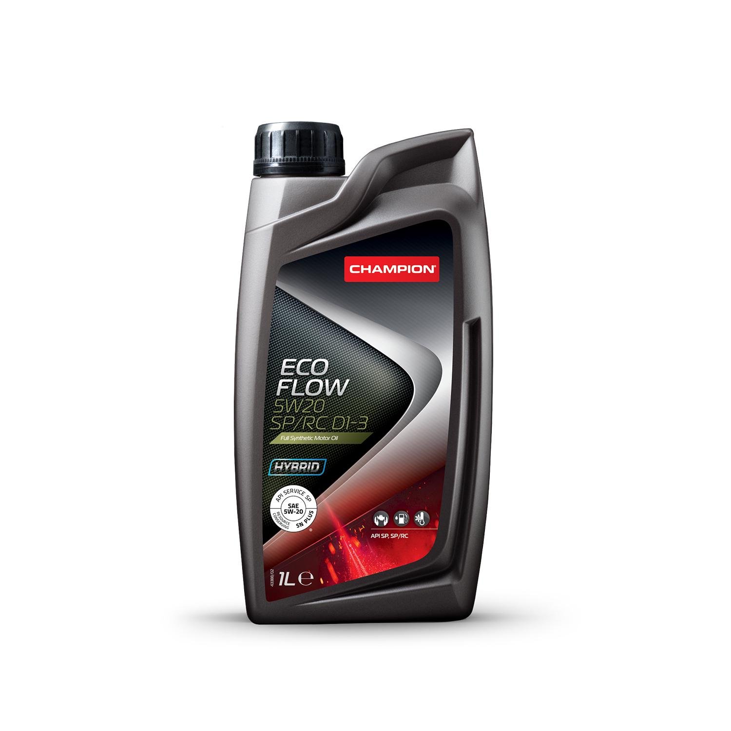 Масло моторное Champion ECO FLOW 5W20 SP/RC D1-3 1 л