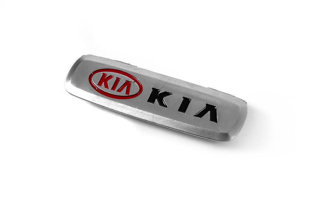 Шильдик для ковриков Digital Designs для KIA алюминий 1 шт. Серый (132643)