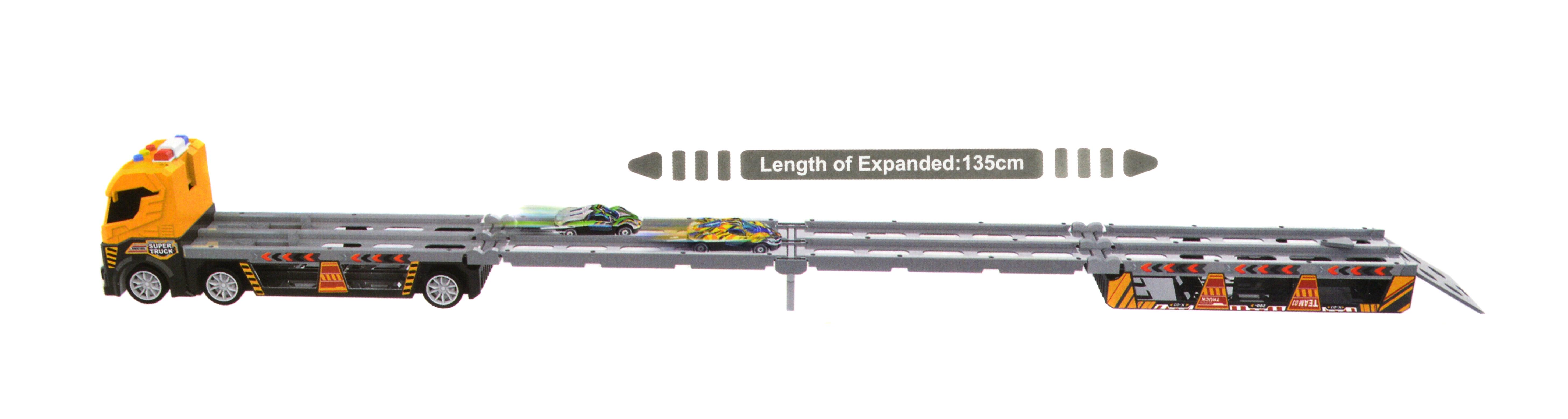 Автовоз с трамплином/пусковым механизмом/машинками (T909A) - фото 5 Автовоз с трамплином/пусковым механизмом/машинками (T909A) - фото 5