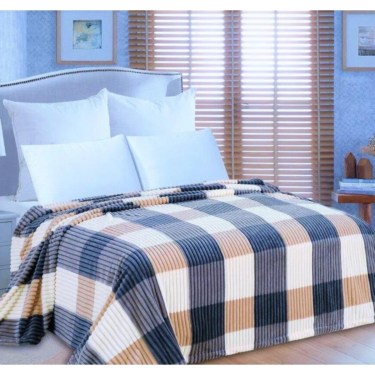 Плед Koloco Шарпей двуспальный 180х200 см Темно-серый (36909) Плед Koloco Шарпей двуспальный 180х200 см Темно-серый (36909)