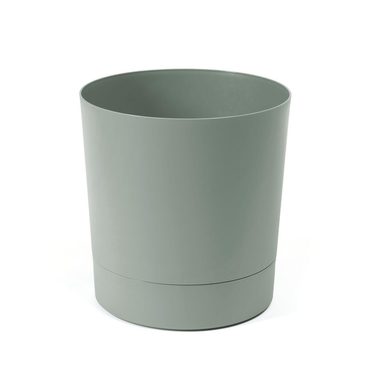 Вазон для цветов Lamela AURA с подставкой 280х294 мм Серо-зеленый (25419751855) - фото 1 Вазон для цветов Lamela AURA с подставкой 280х294 мм Серо-зеленый (25419751855) - фото 1
