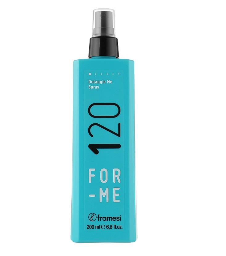 Разглаживающий спрей на основе полимерного комплекса For Me 120 Detangle Me Spray Framesi 200 мл (8032505879586)