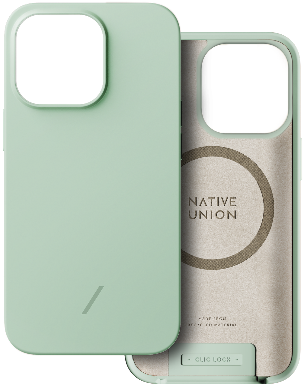 Чехол-накладка Native Union Clic Pop Magnetic Case for iPhone 13 Pro Max, Sage (CPOP-GRN-NP21L)