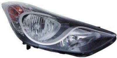 Фара передняя левая Hyundai Elantra 2010-2014 H7/H1/PY21W/W5W (221-1162L-LDEM2)