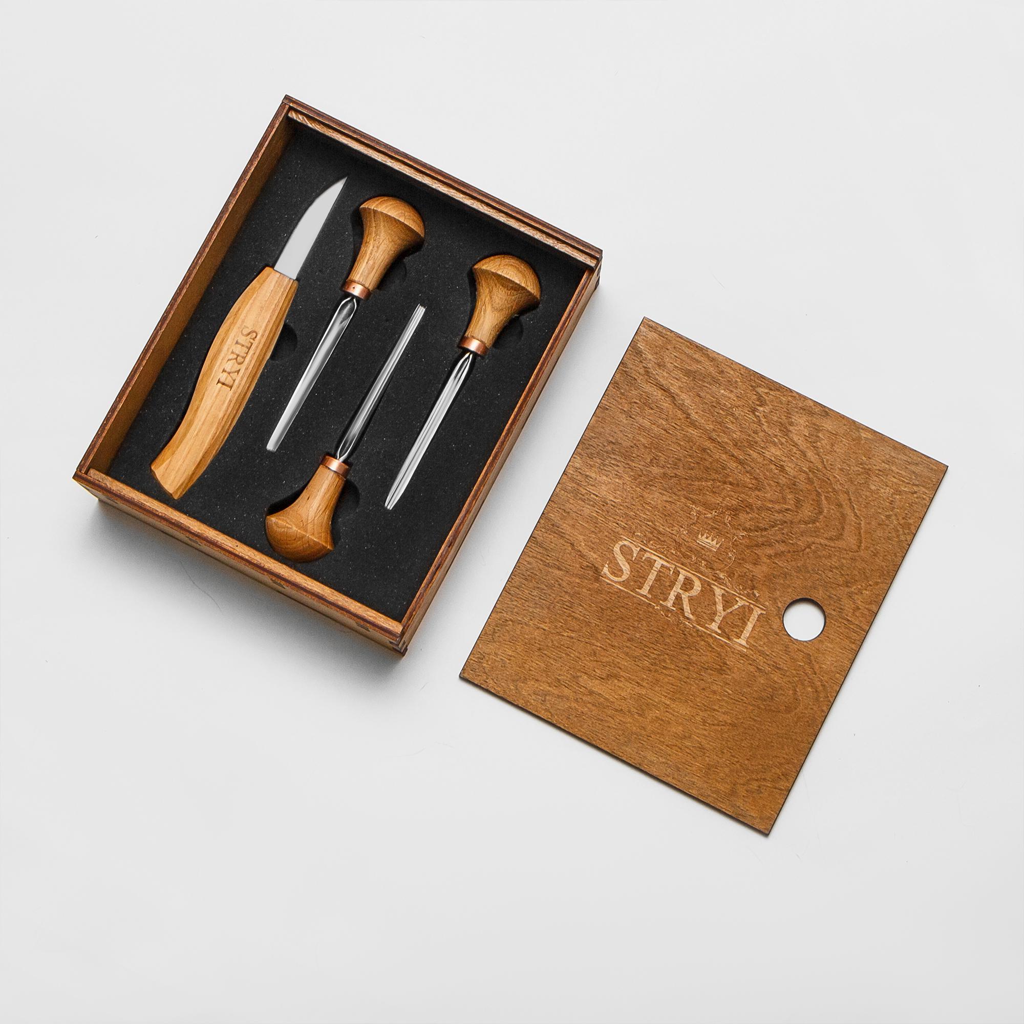 Набор STRYI Start для вырезания фигурок из 4-х инструментов (504001)