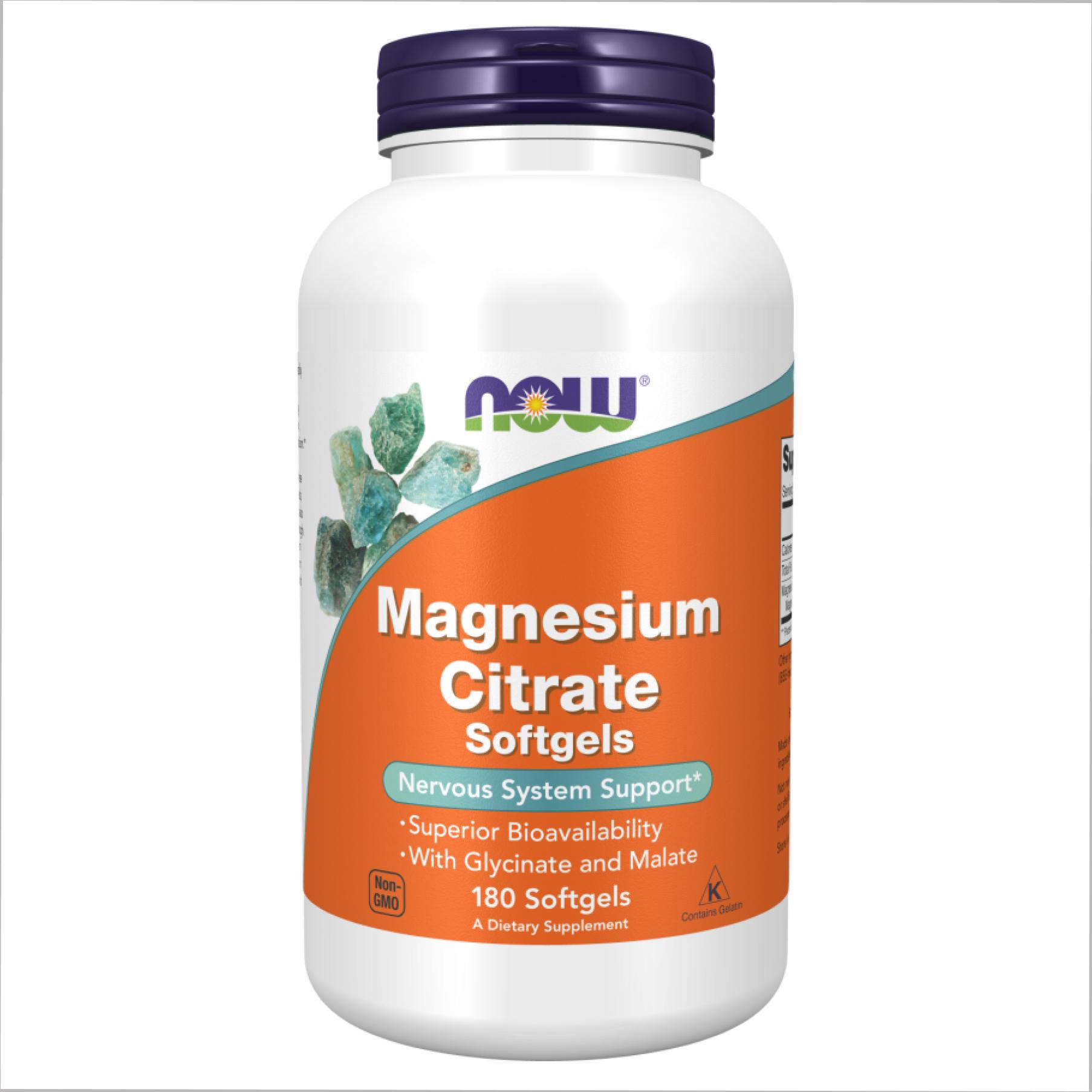 Магний Citrate 134 mg 180 sgels (2022-10-0975)
