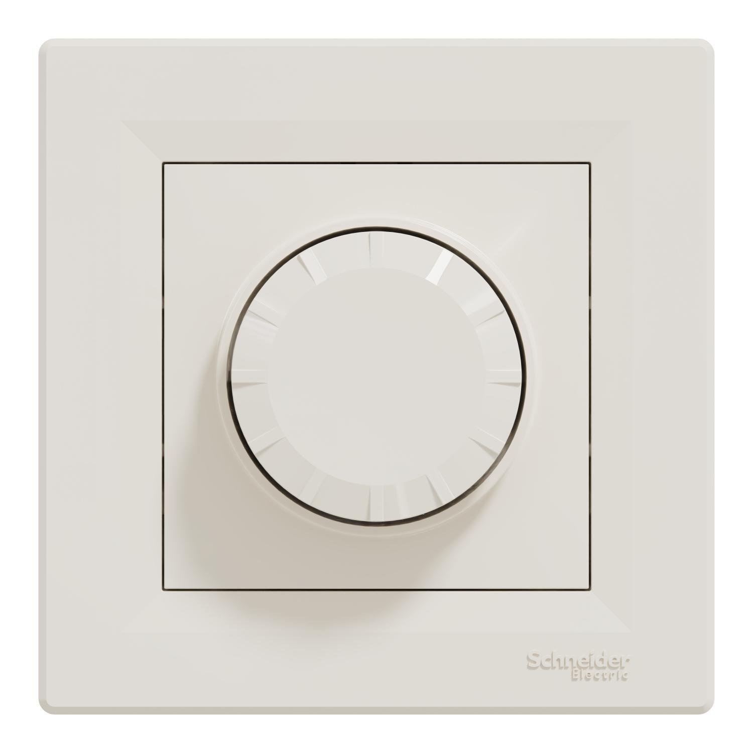 Светорегулятор поворотный Schneider Electric Asfora LED димер RC 3-370 Вт Кремовый (EPH6800123) Светорегулятор поворотный Schneider Electric Asfora LED димер RC 3-370 Вт Кремовый (EPH6800123)