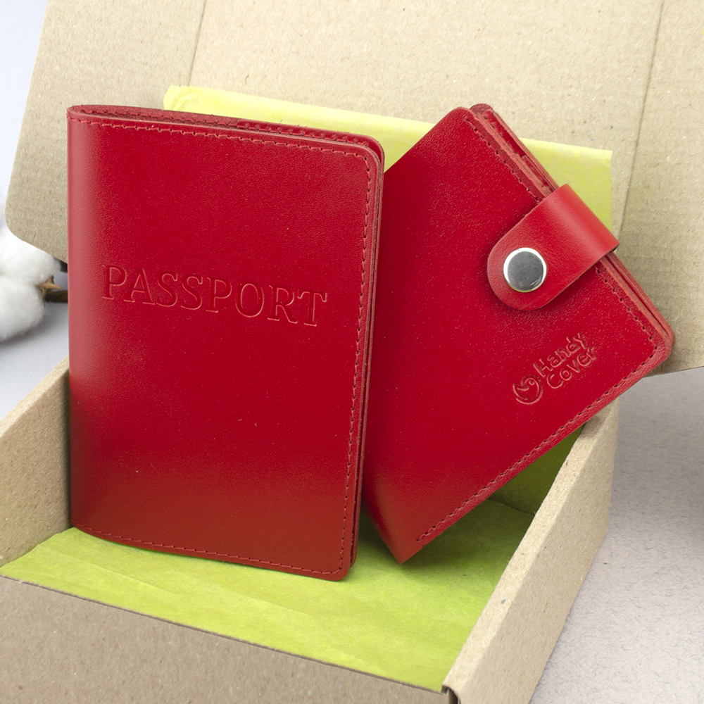 Подарочный женский набор №56 2 предмета Красный (HC0042)