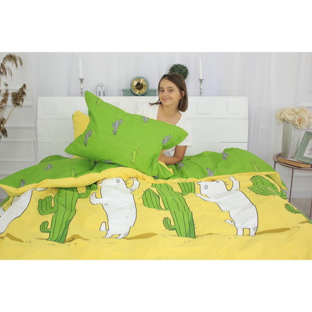 Комплект постельного белья MirSon Ranforce Elite 17-0372 Cactus Бязь евро (2200004677316)