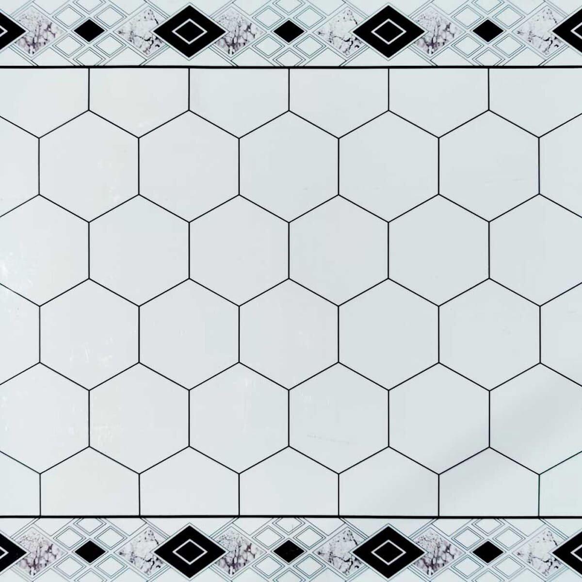 Плитка виниловая СВП-211 самоклеящаяся 600x600x1,5 мм (3DPanda-0517)