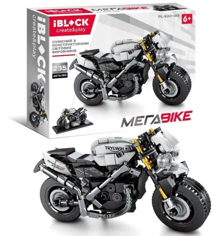 Конструктор Iblock Мегабайк 235 дет.
