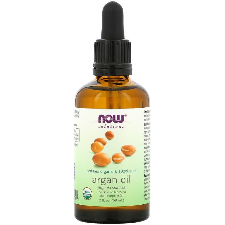 Аргановое масло Now Foods Argan Oil для волос и кожи 59 мл (872596841)