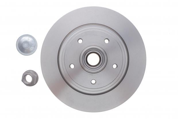 Диск гальмівний задній SNR Renault Laguna II/Scenic II +ABS з підшипником 274x11 мм (KF155.81U SNR)