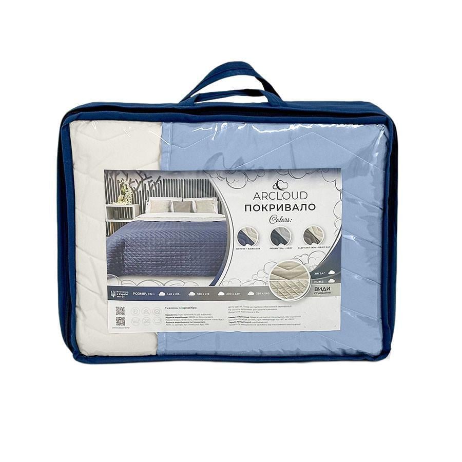 Покрывало Double face zigzag Infinity Rainy Day 200x220 см (2665118822)