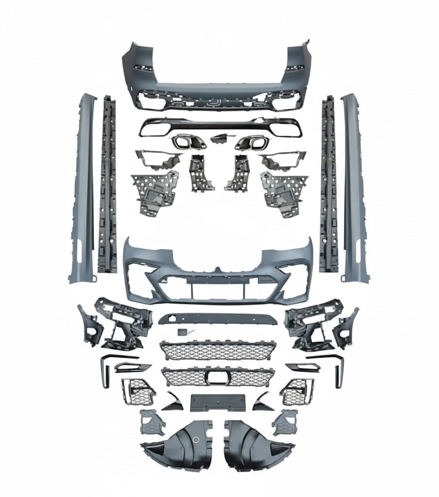 Комплект обвісів GBT M-Sport 2019-2023 для BMW X7 G07 2019- рр. abs-пластик (176822)