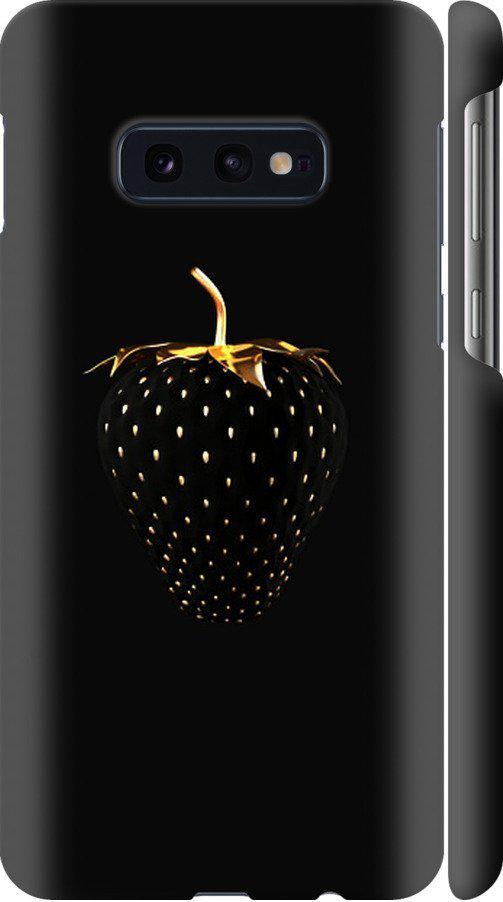 Чехол на Samsung Galaxy S10e Черная клубника (3585m-1646-42517)