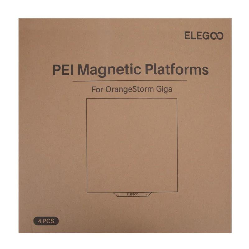 Пластина ELEGOO OrangeStorm Giga с PEI покрытием текстурированная (G14967)