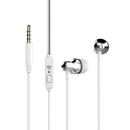 Навушники провідні WK Wired Earphone Wi90 білий