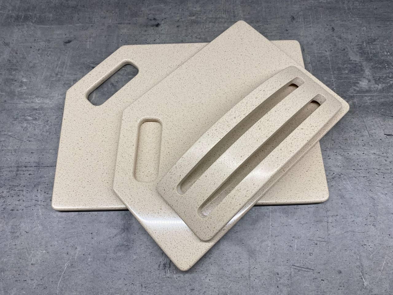 Набор досок кухонных Helena из искусственного акрилового камня на подставке 2 шт. - фото 3 Набор досок кухонных Helena из искусственного акрилового камня на подставке 2 шт. - фото 3