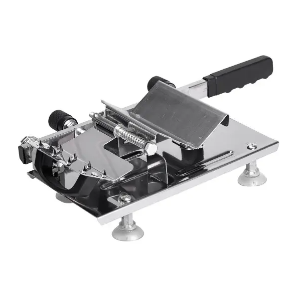 Слайсер-ломтик ручной для мяса из нержавеющей стали 38х13,5х7 см - фото 2 Слайсер-ломтик ручной для мяса из нержавеющей стали 38х13,5х7 см - фото 2