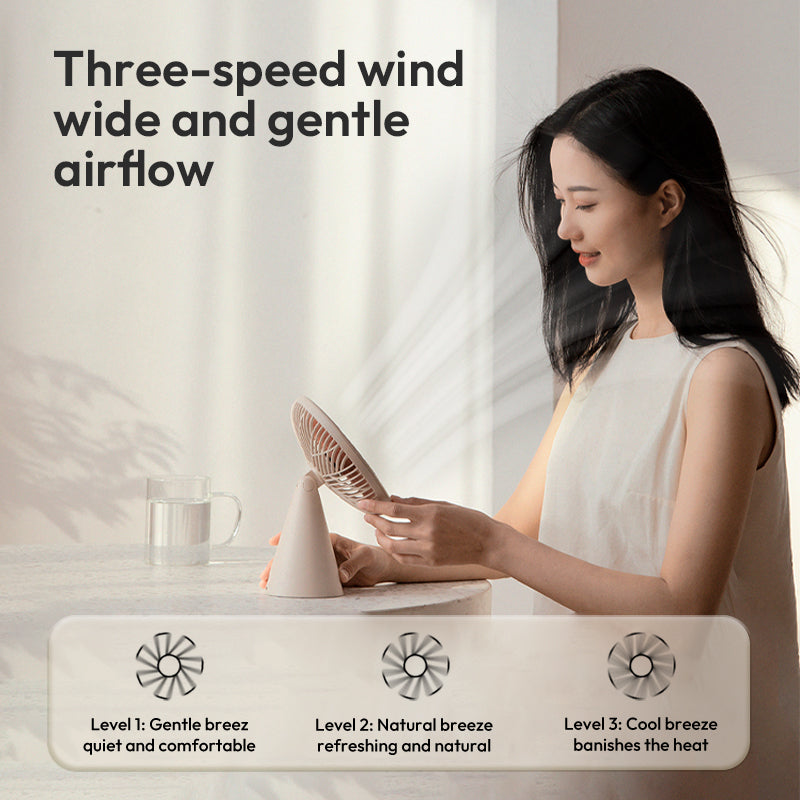 Вентилятор портативний настільний Sothing Forest Desktop Fan DSHJ-S-1907 версія без акумулятора (001055) - фото 6 Вентилятор портативний настільний Sothing Forest Desktop Fan DSHJ-S-1907 версія без акумулятора (001055) - фото 6