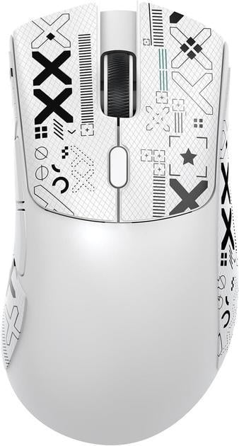 Мышь беспроводная Attack Shark R1 PixArt PAW3395 White - фото 3 Мышь беспроводная Attack Shark R1 PixArt PAW3395 White - фото 3