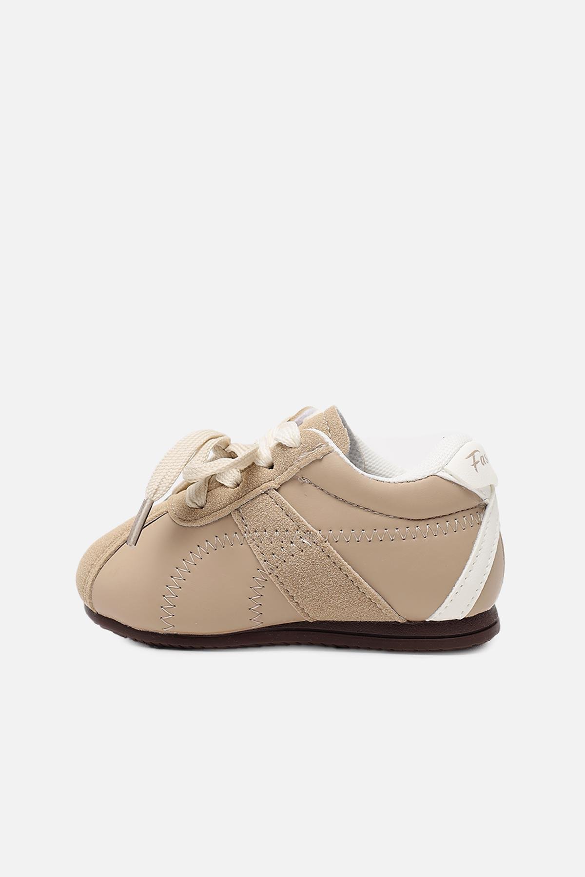 Кеды для девочки ЦБ-00277764 р. 21 Бежевый (SKT001068623)