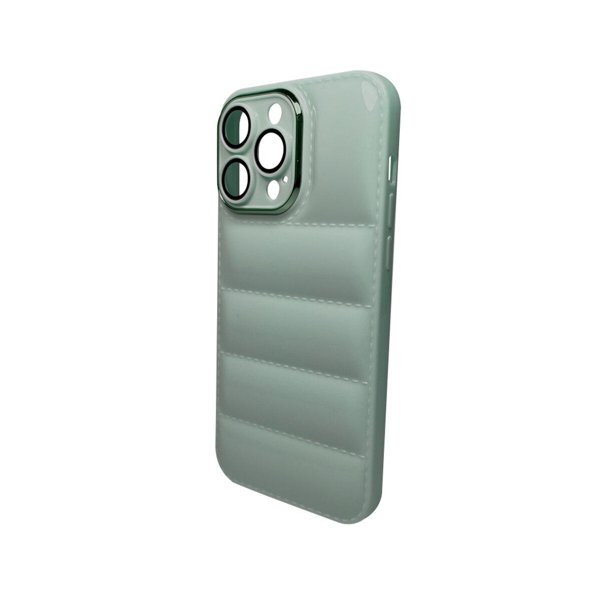 Протиударний чохол для Apple iPhone 11 Pro Down Jacket Frame / Mint Green