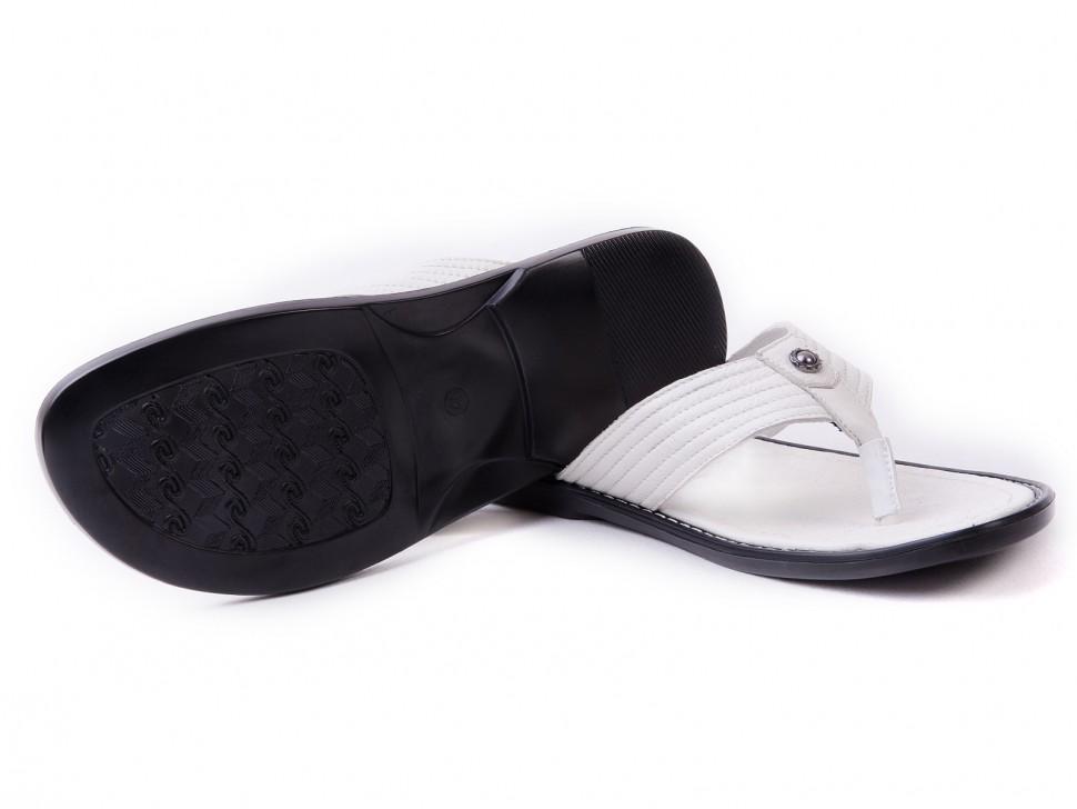 Шлепанцы мужские Subbero 7142299 натуральная кожа р. 45 Белый (19068) - фото 2 Шлепанцы мужские Subbero 7142299 натуральная кожа р. 45 Белый (19068) - фото 2