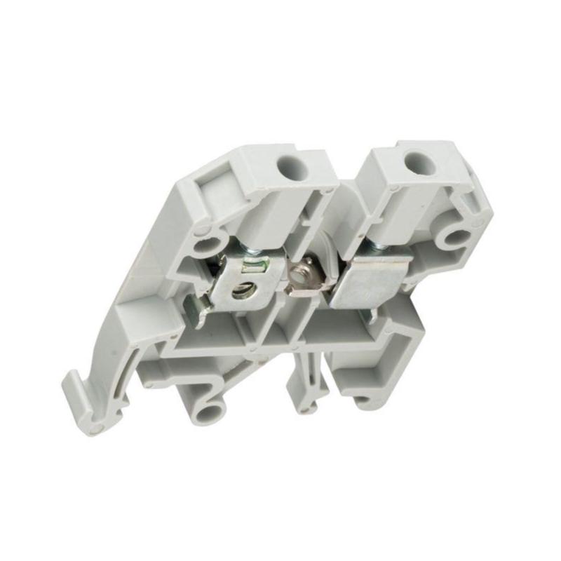 Клема гвинтова набірна CHINT JXB-4 35А 4 мм2 х 40х6,5х48,5 мм Сірий (554033)