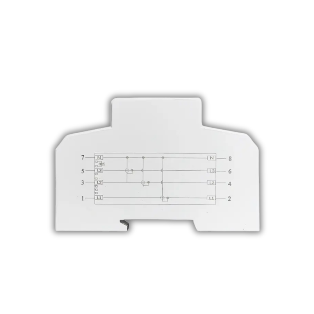 Лічильник електроенергії трифазний 4-х провідний на дін рейку LW GTGM71-LCD 3x10/100 А 3X230/400V 50Hz (29545251) - фото 2