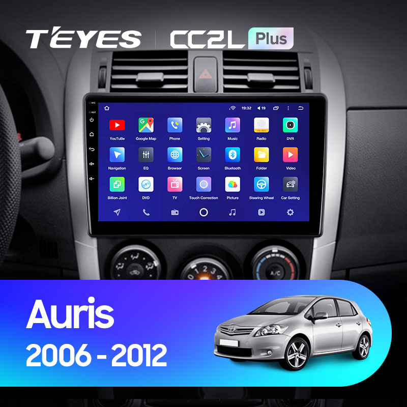 Автомагнитола штатная Teyes для Toyota Auris 2006-2012 Android (1464260306) - фото 3