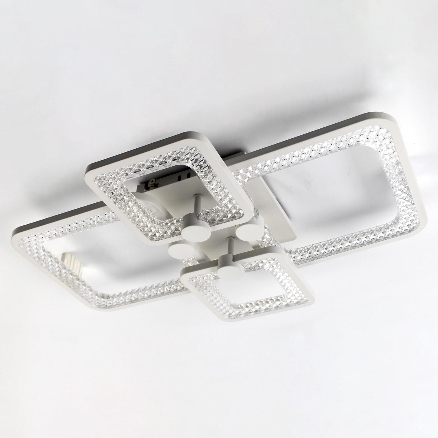 Люстра-смарт светодиодная ESLLSE TIRE 4S 60 Вт 580x420x95 мм Белый (141-10127-01)