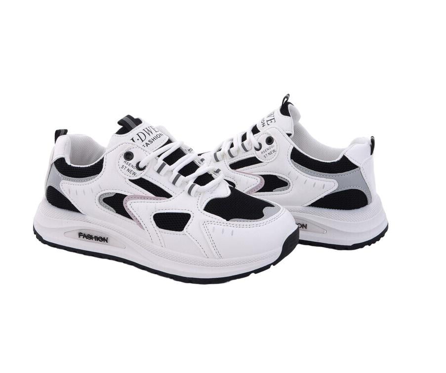 Кросівки Violeta 45-98x06 жіночі р. 41 Біло-Чорний (192350-4)