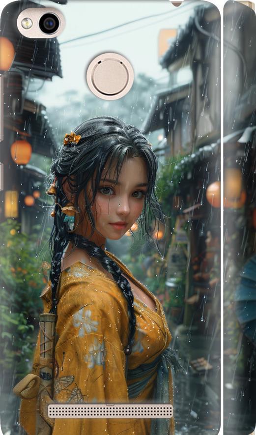 Чехол на Xiaomi Redmi 3x Anime-girl (6133m-441-42517)