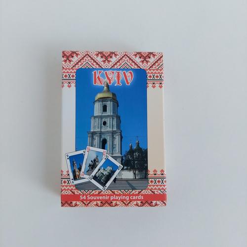 Карти гральні сувенірні Київ 54 шт.(21994)