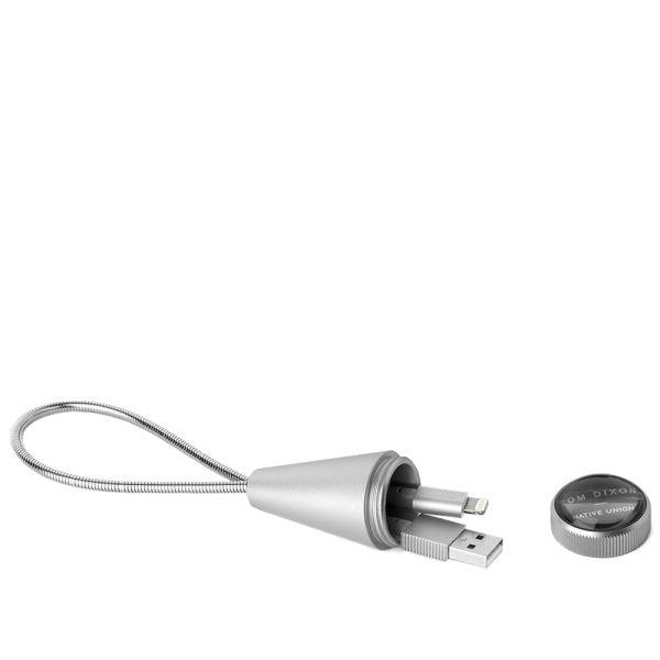 Кабель Lightning Native Union Tom Dixon Stash Cone Silver (CONE-L-SIL-TD) - фото 3 Кабель Lightning Native Union Tom Dixon Stash Cone Silver (CONE-L-SIL-TD) - фото 3
