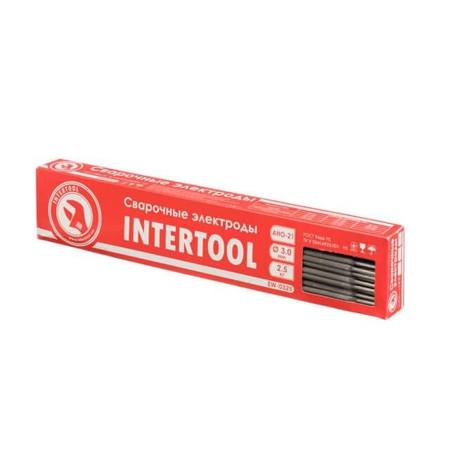 Сварочные электроды Intertool EW-0325 Ø 3 мм 25 кг (8640570)
