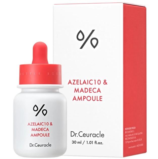 Сыворотка с азелаиновой кислотой 10% Dr.Ceuracle Azelaic 10 & Madeca Ampoule 30 мл