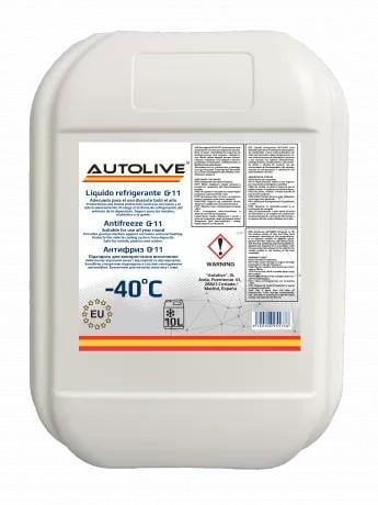 Антифриз AUTOLIVE 11-40 10 л Синий - фото 1 Антифриз AUTOLIVE 11-40 10 л Синий - фото 1
