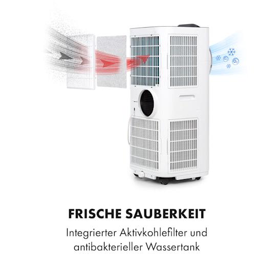 Кондиціонер фреоновий мобільний KLARSTEIN Kraftwerk Smart 12K 3в1 12000 BTU керування через додаток Білий - фото 8 Кондиціонер фреоновий мобільний KLARSTEIN Kraftwerk Smart 12K 3в1 12000 BTU керування через додаток Білий - фото 8