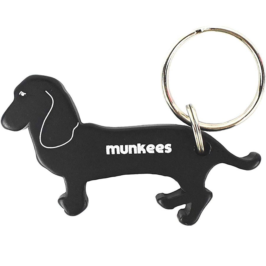 Брелок-открывашка Munkees 3452 Dachshund Black