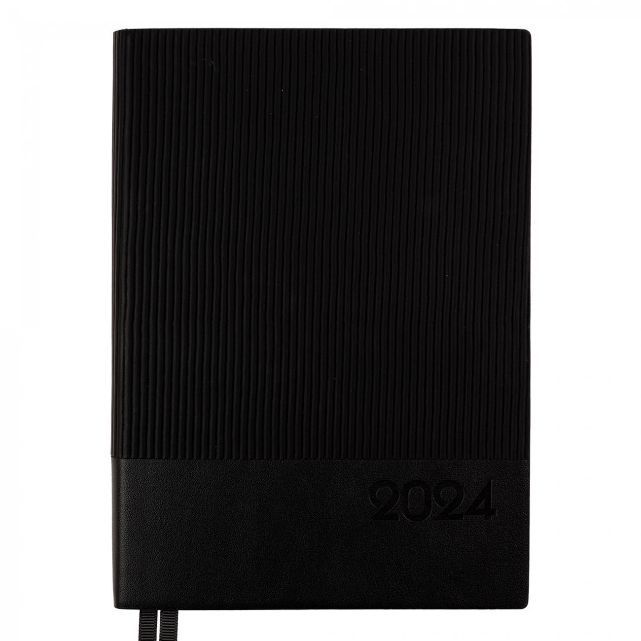 Ежедневник А5 Leo Planner Velvet датированный 368 с. Черный (252429)